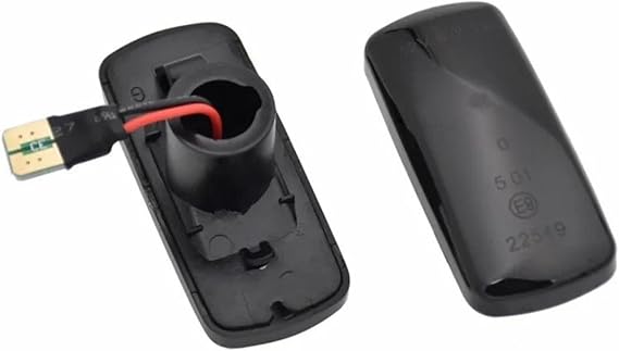 Dynamic Turn Signal Light For Chrysler 200 300 300C For Sebring For Town For Country Side Maker Car LED Dynamic Turn Signal Light Turn Signal Light(Smoked black)