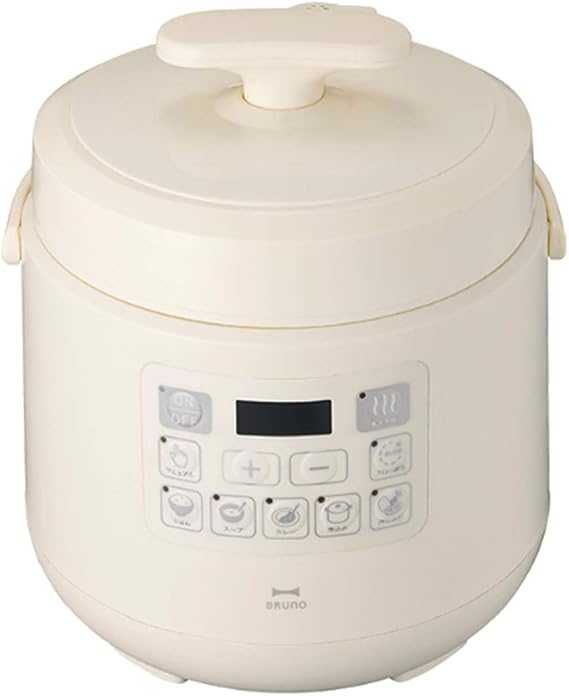BRUNO Electric Pressure Cooker, Time-saving Home Appliance, Set-and-Forget Cooking, New Life, Multi Pressure Cooker, Mother's Day, Birthday, BOE058-IV, Ivory