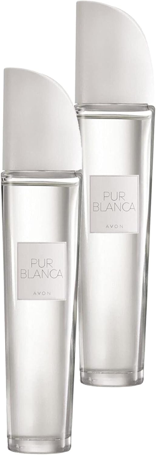 Avon Pur Blanca Womens Perfume Edt 50 Ml. Double set