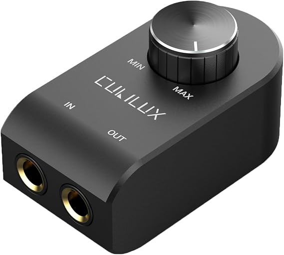 Cubilux 6.35mm Volume Controller, Volume Attenuator Attenuator, Guitar, Musical Instruments, Speaker Volume Controller, Instruments Audio Volume Controller