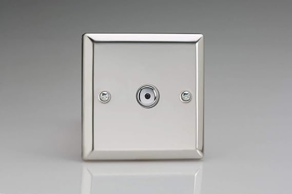 Varilight 1-Gang 1-Way V-Pro IR Remote/Touch Control Master LED Dimmer 1 x 0-100W Mirror Chrome [Energy Class A]