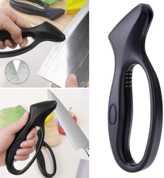 Ergonomik Paslanmaz Çelik Manuel Bıçak Bileme Aleti