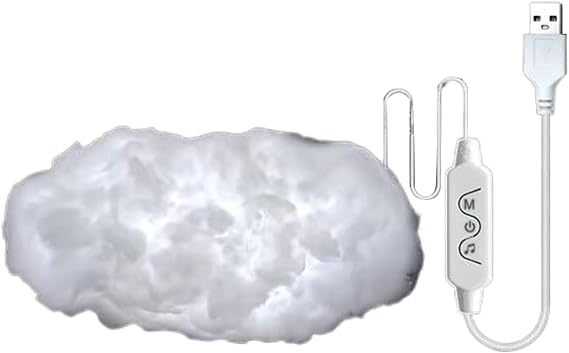 Led Cloud Light Bedroom Ceiling Cloud Lamp Remote Control