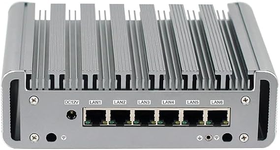 Firewall Appliance Mini PC, Inter Core i3-7100U Processor,6*LAN,2cores and 4threads,Support 2*DDR4,2*SATA Interface,1*M-SATA Interface,1*HDMI, 1*RJ45_COM Port (NO RAM NO SSD)