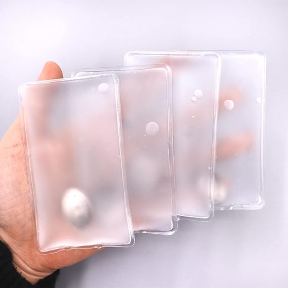 Reusable Pocket Hand Warmers, Click Activated Instant Heat Packs, Snap It Hot/Cold Gel Heating Pad for Pain Relief, Sore Muscles, Stiffness, Aches, Instant Hot Pad, Hot Compress