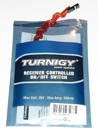 Turnigy Receiver Controlled On/Off Switch Car LED Lights Remote Glow Igniter
