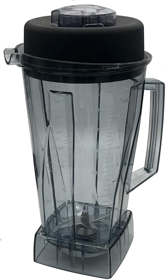 交換用ピッチャー ブレードと蓋パーツアクセサリー 64オンス ブレンダージャー Vitamix Vita-Prep 3 - Model VM0101E Vitamix Gシリーズ Professional 300/5200/5300 ソフトハンドルジャー