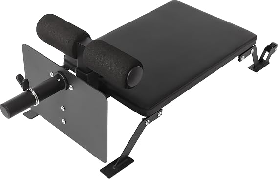 Curl Workout Bench Adjustable Height Leg Exercise Bench Home Gym Hamstring Curl Machine & Glute Bench Home Gym Equipment, Load Capacity 100kg