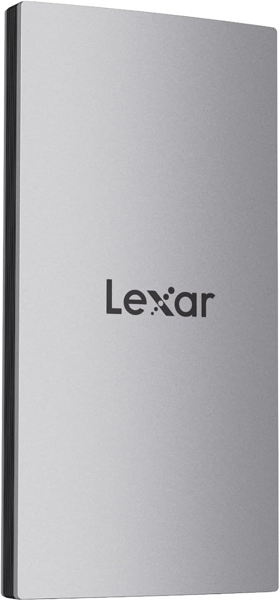 Lexar ES3 1TB External SSD, USB 3.2 Portable SSD, Up to 1050MB/s Read