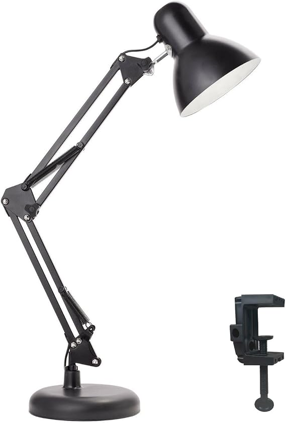 Newhouse Lighting Modern LED Architect Lamp, Metal, 5 W, Black