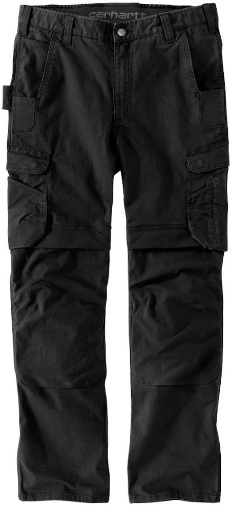 Carhartt Men's Steel Rugged Flex Relaxed Fit Ripstop Double-Front Cargo Work Pant