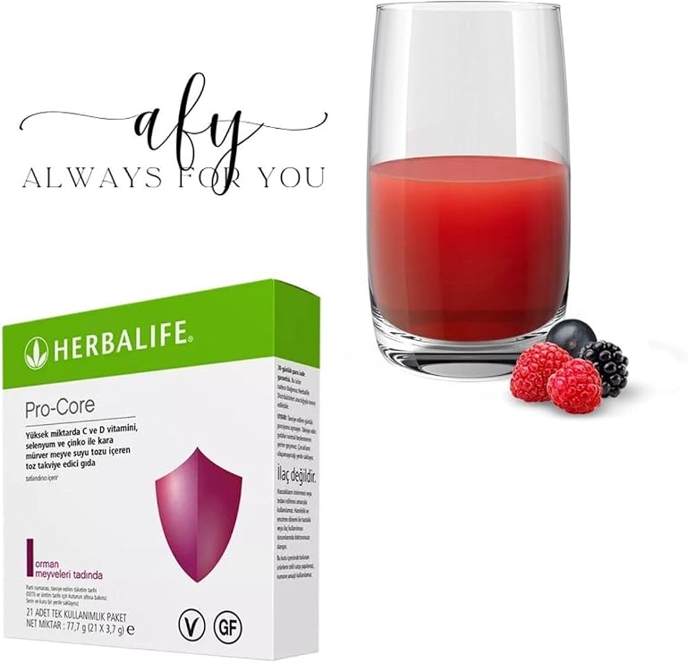 Herbalife Pro-Core Bitkisel Takviye, paket