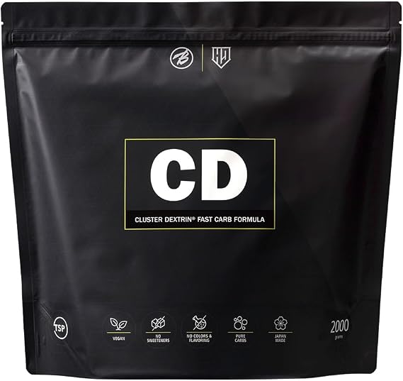 BULK SPORTS Sports Drink Powder Cluster Dextrin CD 2kg 2,200mg x 90 Servings Carb Powder Hypotonic Beverage for Energy and Hydration | Carbon Powder, Hypotonic Drink, Energy and Hydration