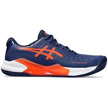 ASICS Challenger 14 Man Tennis Shoes Blue Yellow