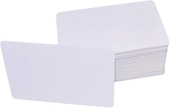 LEXI 20pcs Rewritable UID Smart Card, 1K S50 MF1 Mi-mouse 13.56MHz Interchangeable RFID PVC Blank Card for Door Access Control, Block 0 Sector