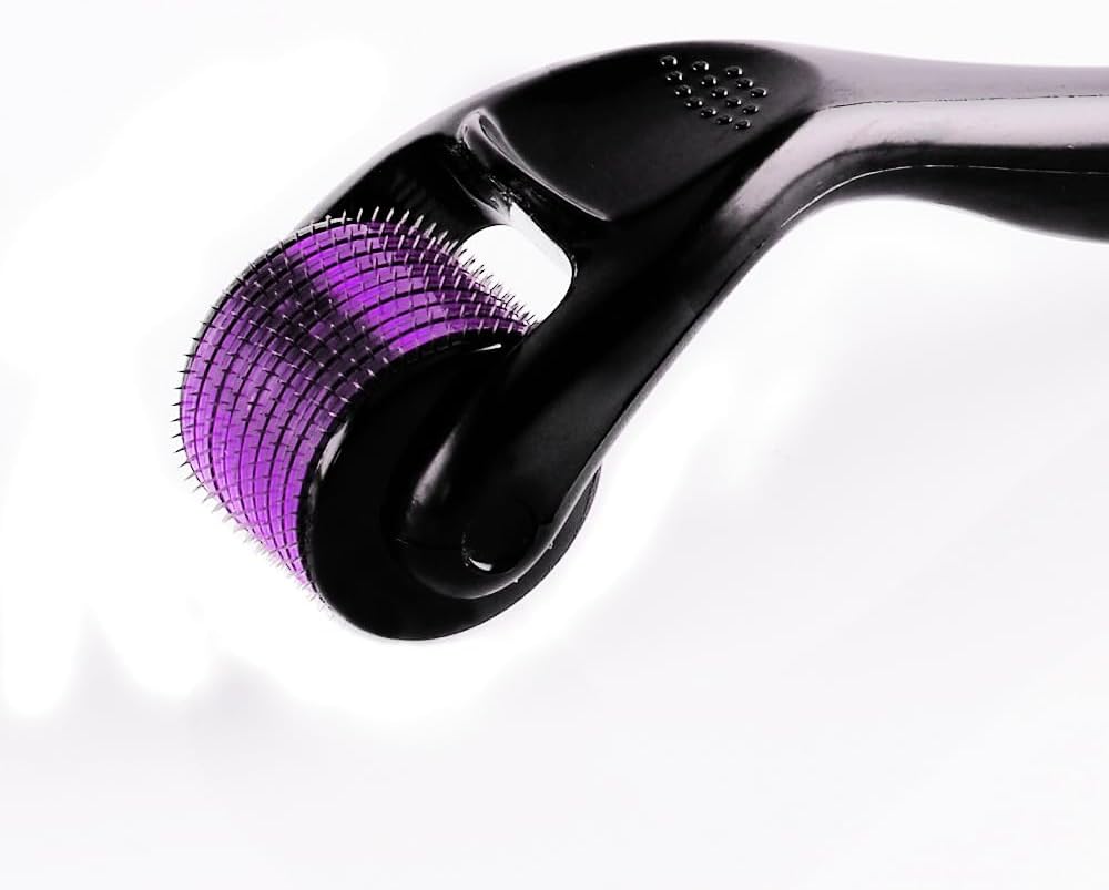 ZUSING Derma Roller for Beard Hair Face Microneedle Roller 0.25mm for Beauty