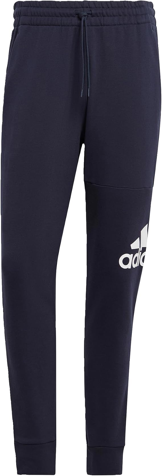 adidas Essentials Male Adult Jogging Bottoms French Terry Tapered Elastic Cuff 3-Stripes Joggers