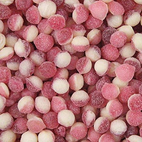 Strawberry & Cream Pips 1kg Share Bag by The Gourmet Sweet Company
