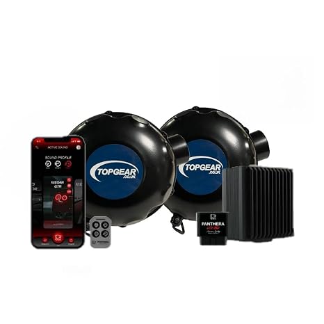 TOPGEAR Twin Electronic Exhaust - POWERED BY PANTHERA LEO 7.0