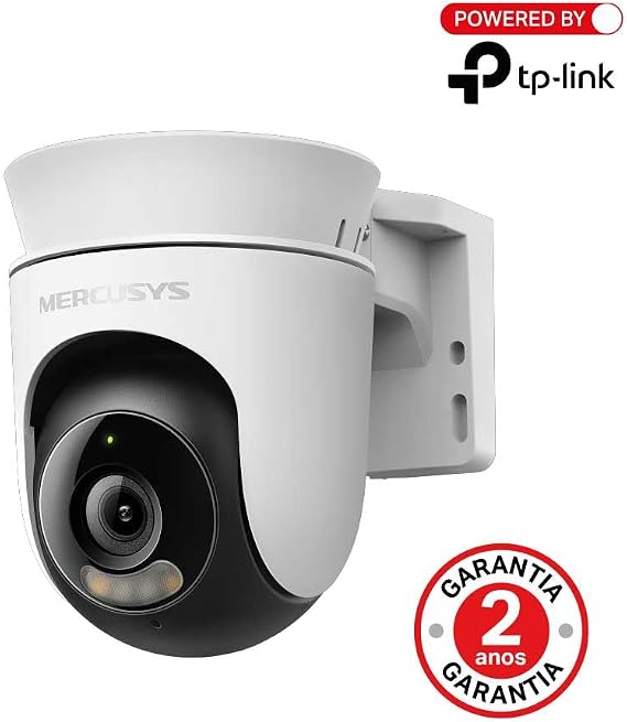 Mercusys MC510 | 2K QHD Dış Mekan Güvenlik Kamerası | 360° Görüş | Renkli Gece Görüşü | Akıllı Takip | IP65 Hava Koşullarına Dayanıklı | microSD & Bulut Depolama | SmartThings, Google Home, Alexa