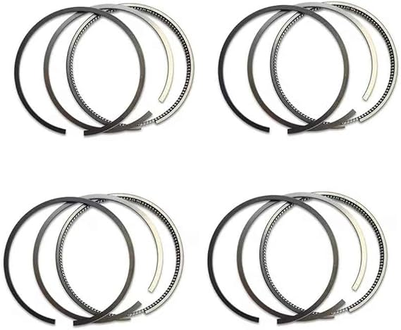 4pcs Piston Rings Set STD Compatible With 2.0 TDI CAH CBA CFF Fits Models Like A4 A5 Q5 Part Number 03L198151A