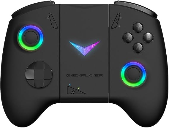 Handle + Connector for OneXPlayer X1 and X1 Mini, V-Shaped Ambient Light