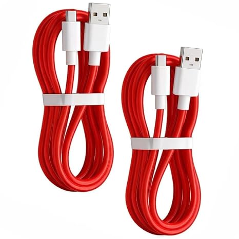 2 PCS 65W USB C Charging Cable for OnePlus Charger, 2M USB C Fast Charging Cable Warp Charge Compatible with OnePlus 11/10 Pro/Nord 2T/8/7 Pro/7T/6T/6/5T/5/3T (2M)