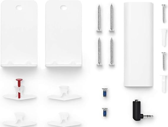 Bose 802171-0020 Soundbar Wall Bracket - Arctic White