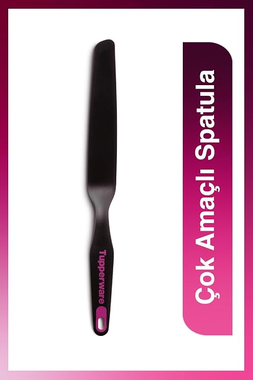Tupperware Isıya Dayanıklı Ergonomik Çok Amaçlı Spatula Esnek Silikon Mutfak Gereci