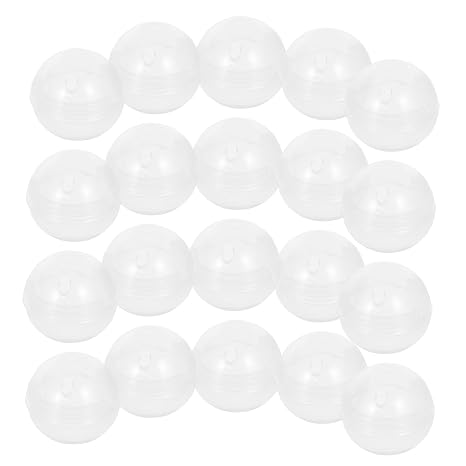20pcs Prize Capsules Empty Ball for Vending Machines Halloween