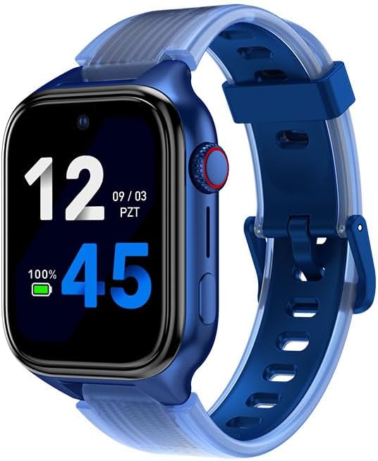 ttec Kidi Pro AMOLED Ekranlı GPS 4G Sim Kartlı Akıllı Çocuk Saati, 2KSW03 (Okyanus Laciverti)