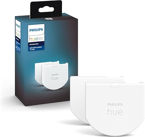 Philips Hue Wall Switch Module, 2 Pack
