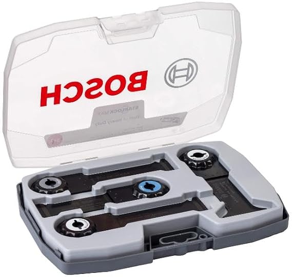 Bosch Professional Accessories Professional 4 parçalı daldırma testere bıçağı Starlock Best of Heavy Duty set (ahşap ve sertleştirilmemiş metal, çok amaçlı alet için)