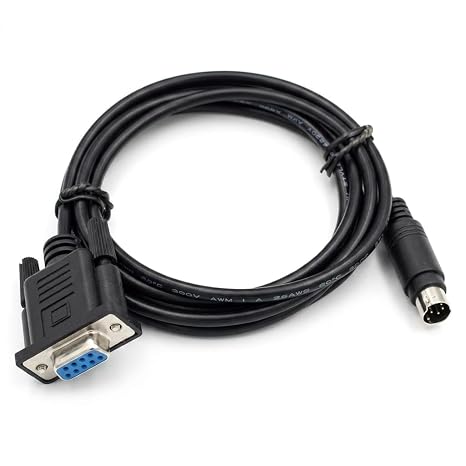 DB9 to MINI DIN 6-Pin Cable for Ophir NOVA II Vega, 1.8m RS232 Communication Line