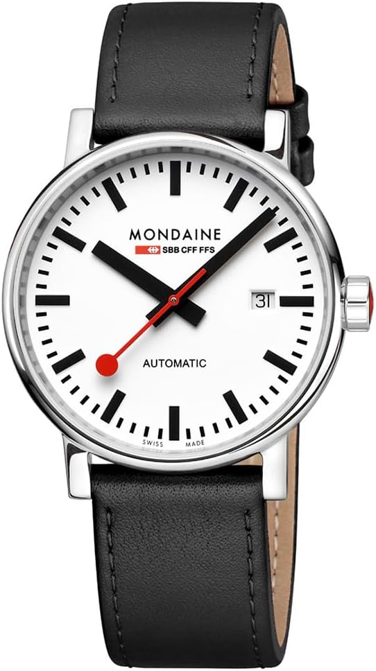 Mondaine Evo2 MSE.40610.LBV Automatic Men's Analogue Watch with Leather Strap