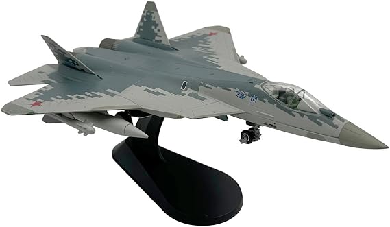 SU-57 Fighting Diecast Metal Airplane Model for Collection and Gift