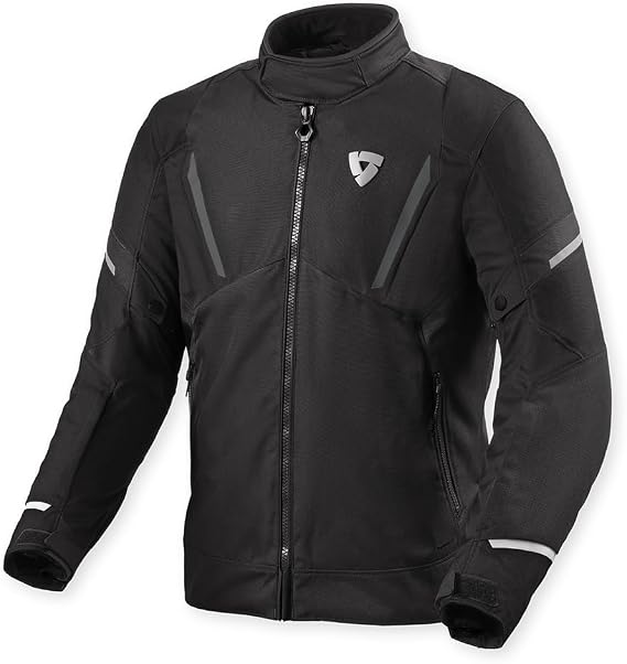 Revit Undulate H2O waterproof Motorcycle Textile Jacket, black/white, M