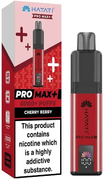 Hayati 6000 Pro Max Plus 6k (pack of 1) (Cherry Berry)