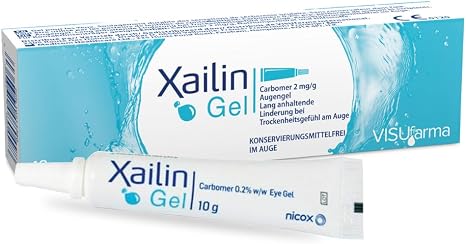 Xailin Gel - Moisturising Eye Gel - Long Lasting Relief - For Dry Eyes - Easy Dosage - Contact Lens Friendly - 10 g