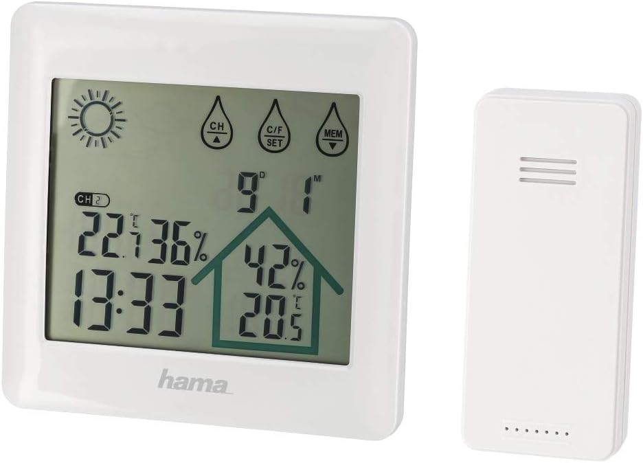Hama | "Action" Weather Station | White 00186412