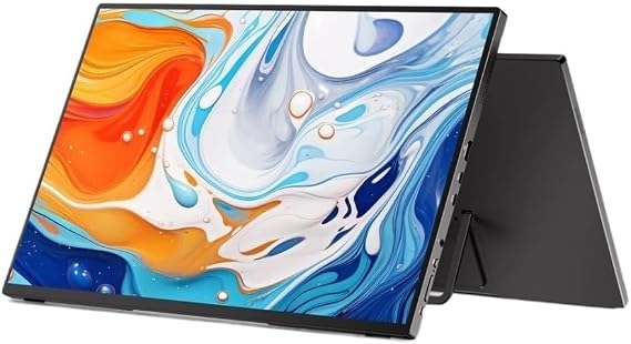 Laptop Screen Extender 2.5K Full HD Resolution 120Hz 300nits Laptop External Screen 16 Inch Portable Monitor