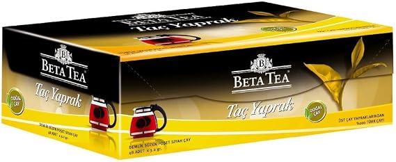 Beta Tea Taç Yaprak Demlik Poşet Çay 48 Adet