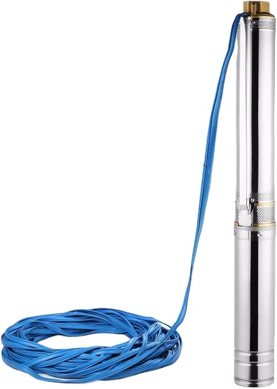 Adjustable Small submersible pump 1/2HP Deep Well Submersible Pump 0.5HP 4" Stainless Steel Sump 150ft