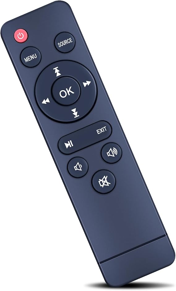 Projector Replacement Remote Control for XuanPad K8, for YOOYAA XR11, for PURSHE HI-01 Mini Projector