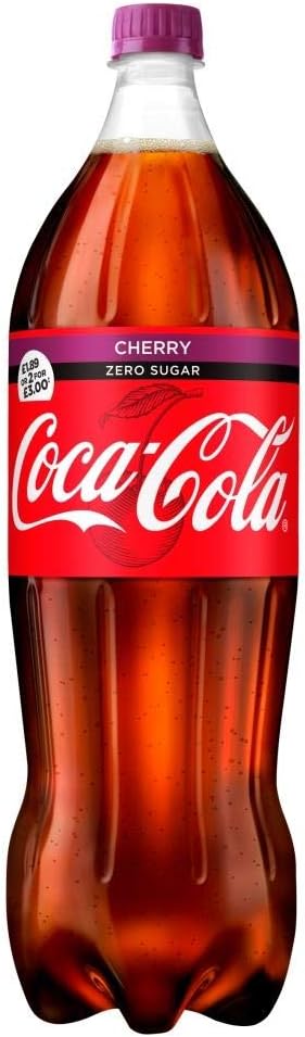 Zero Coke Cherry 1.75L x 6 Price Marked