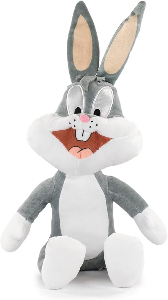 Play by Play Looney Tunes - Plush toy Looney Tunes Sitting - Quality Super Soft (25/38cm, Bugs Bunny)