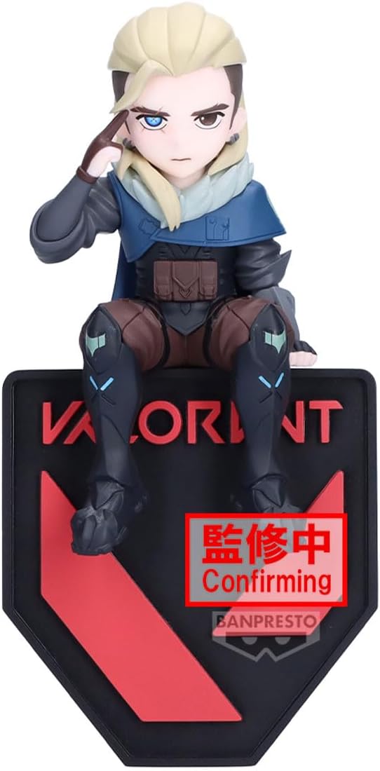 Banpresto Sova Valorant Action Figure - Monitor Top 15 cm - PZ69745P Multicolor - Collectible Figure - Ideal for Valorant Anime Fans