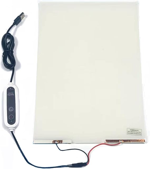 Electronic PDLC Smart Film A6 Sample PDLC Switchable Smart Film Electric Smart Glass Film(10.5cmx16cm)