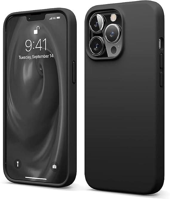 Coverzone Apple iPhone 13 İle Uyumlu Kılıf Tam Koruma Arka Kapak Soft ve Pürüzsüz Dış Yüzey Esnek silikon Bye Arka Kapak