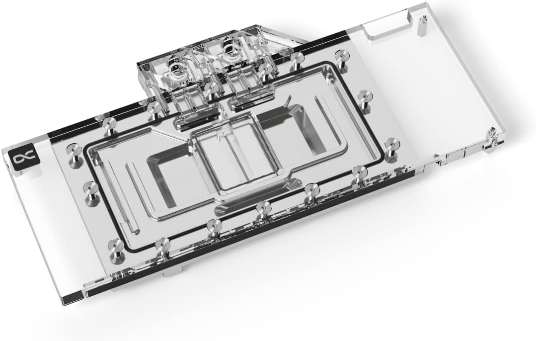 Alphacool Eisblock Aurora Acrylic RX 7900XT Reference with Backplate